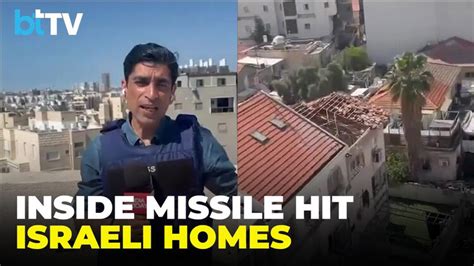 On ground in Israel: Missile debris hits homes as sirens echo across ...
