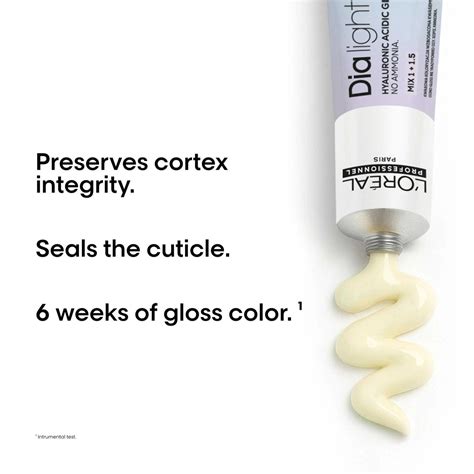 L'Oréal Professionnel Dia Light Hyaluronic Acidic Gloss Color Demi ...