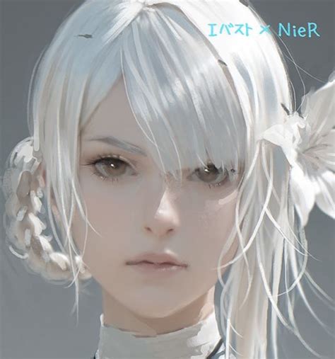 Kainé ( NieR Replicant / Gestalt ) | Nier icons, Art inspo, Design