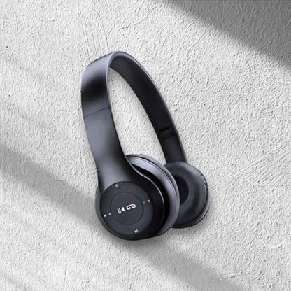 AIZINA Hi-Bass Headphones with Mic & SD Card Reader, Extended Battery ...