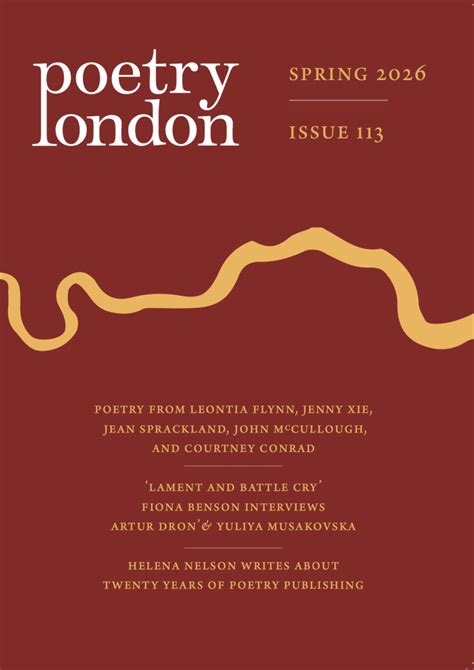 Spring 2026 • Issue 113 – Shop – Poetry London