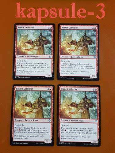 4x Brazen Collector | Bloomburrow | MTG Magic Cards | eBay