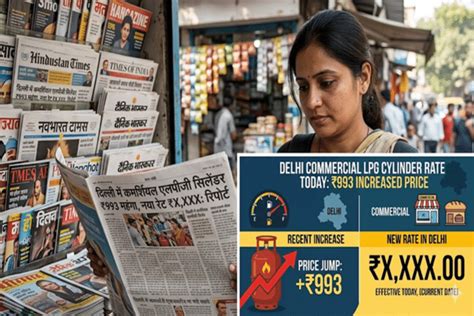 LPG cylinder rate: After increasing by Rs 993, how much is the price of ...