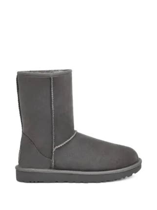 UGG Classic Short II Ankle Boots | Grey | FARFETCH CA