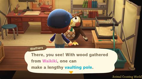 How to Get Vaulting Pole & Ladders to Cross Rivers & Climb Cliffs in Animal Crossing: New Horizons