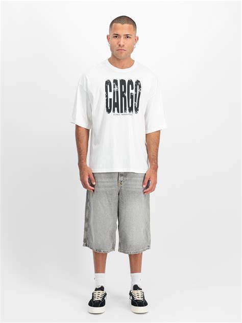 Cargo Print T-Shirt | white | XL | 266544-09-XL