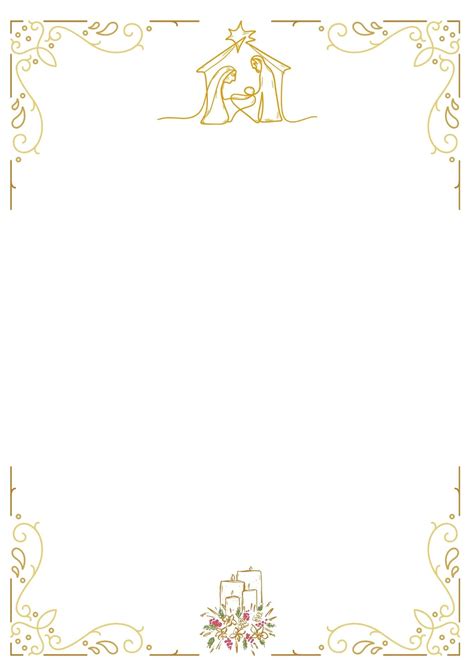 Printable Border Paper Templates (40+ Free Designs) | The Pink Craft Box