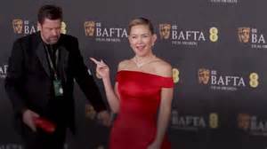 Stars dazzle on the BAFTAs red carpet