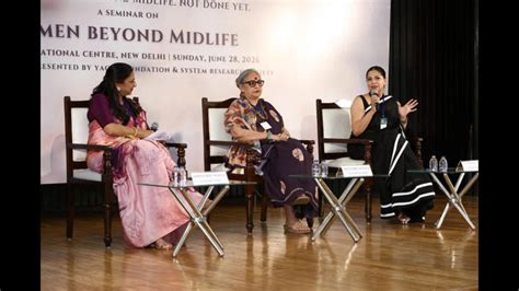 Delhi seminar spotlights a ‘second act’ for women beyond midlife
