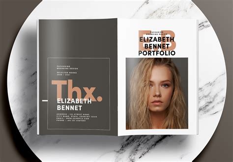 Free Brown Portfolio InDesign Layout Template