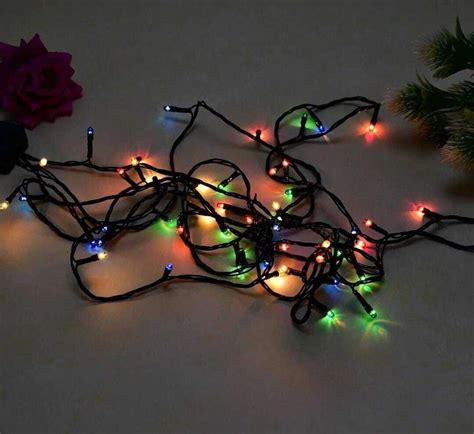 Nirvair 36 LEDs 13 m Multicolor Steady Strip Rice Lights Price in India ...
