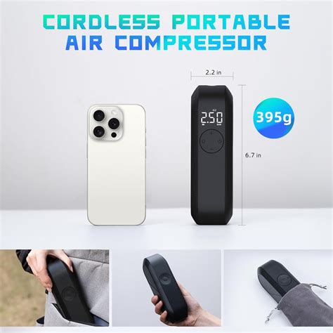 GearShift CYCPLUS Electric Air Compressor Bicycle Pump Car Tire ...