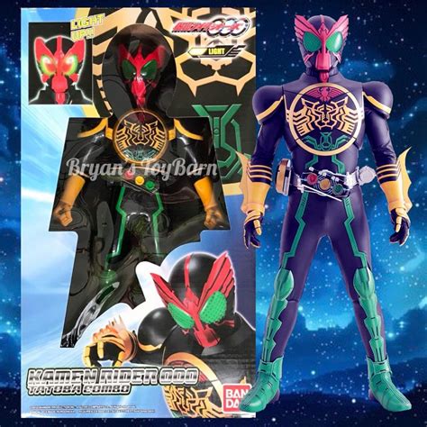 11 inch Kamen Masked Rider 000 Tatoba Combo by Bandai with electronic lights, Hobbies & Toys ...