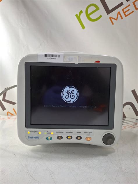 GE Healthcare Dash 4000 - GE/Nellcor SpO2 Patient Monitor