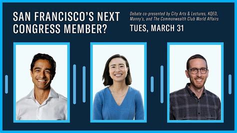 San Francisco’s Next Congress Member? The Candidates Debate, Sydney ...