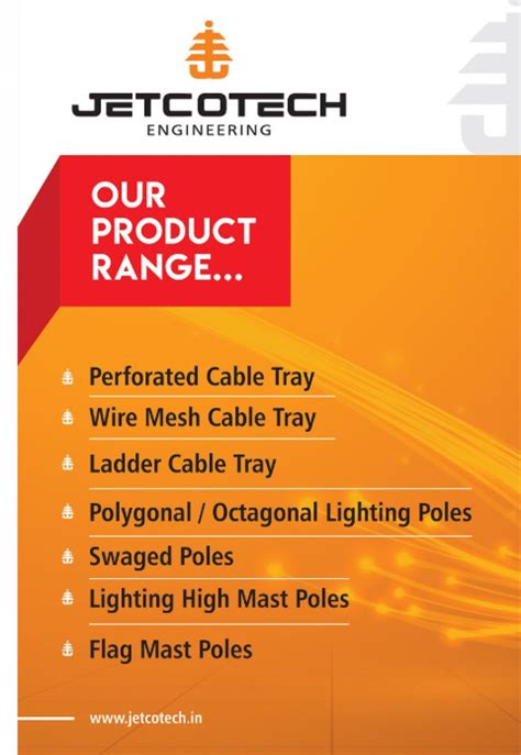 Cable Trays, Lighting Poles, High mast Pole