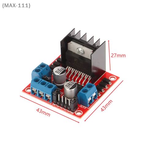 【F2-MAX111】L298N DC Stepper Motor Driver Module for Arduino - High ...