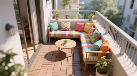 Balcony Flooring Ideas for a Dull Concrete Balcony (5 Fixes)