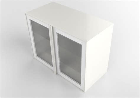 BIM Objects - Free Download! 3D Hanging cabinets - Wall cabinet in ...