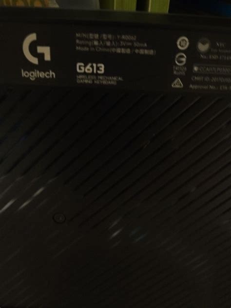 Logitech G613 gaming mechanical keyboard, Computers & Tech, Parts ...