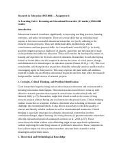 Essential Skills for Becoming an Effective Educational Researcher ...