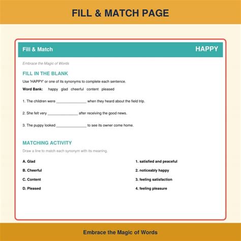 Synonym Worksheets Vocabulary Activities Grades K-3 Workbook | TPT