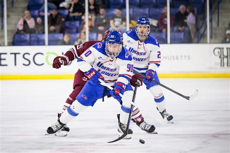 UMass Lowell to clash with Merrimack in Hockey East playoffs Wednesday