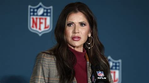 Kristi Noem looks so different ditching her hair extensions