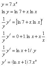 Logarithmic derivative