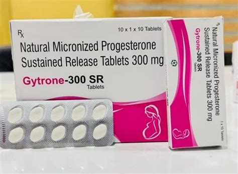 Gynostel - 200 Natural Micronized Progesterone 200mg Sustained Release ...
