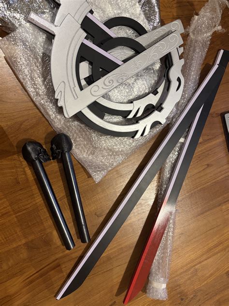 Arknights Lappland Cosplay Sword prop, Hobbies & Toys, Memorabilia ...
