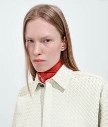 Cravate en sergé de soie pour Femme en Pop red | Bottega Veneta FR