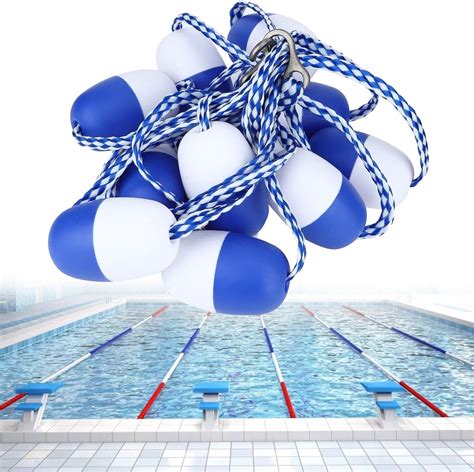 Generisch Sicherheits-Bahntrennleine für Schwimmbecken, verstellbares 4 Meter langes Trennseil ...
