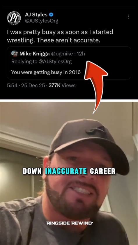 AJ Styles shuts down inaccurate career stats!