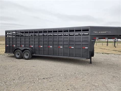 2026 Titan 6’8″x24′ Gooseneck Standard Stock Trailer #15229 in Kearney ...