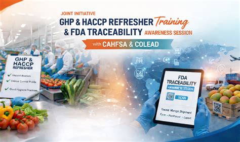 Strengthening Food Safety Capacity through GHP, HACCP and FDA ...