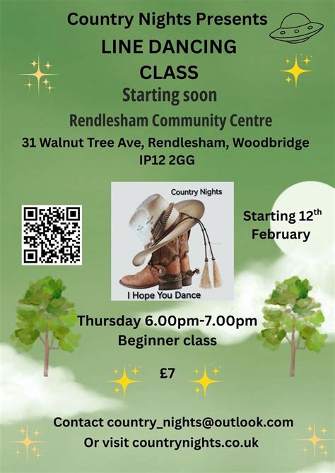 Linedancing class , Rendlesham Community Centre, Woodbridge, 26 ...