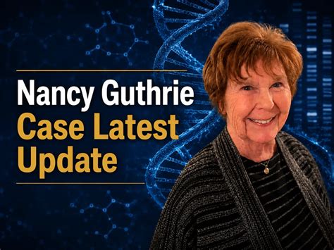 Nancy Guthrie Case Latest News Today: Ex-FBI Agent Shares 4 Chilling ...