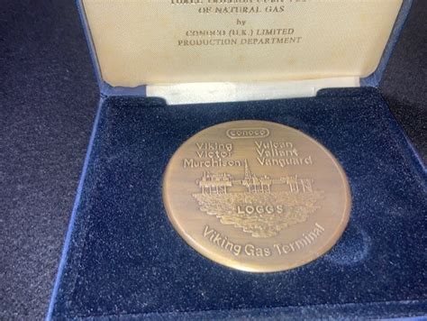 Conoco Commemorative Coin - Viking Gas Terminal - Three Trillion Cubic ...