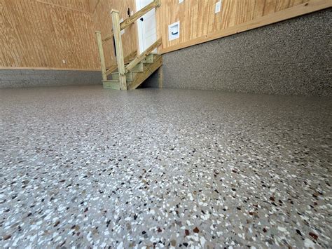 Garage Floor - Creekbed - Checkmate Coatings