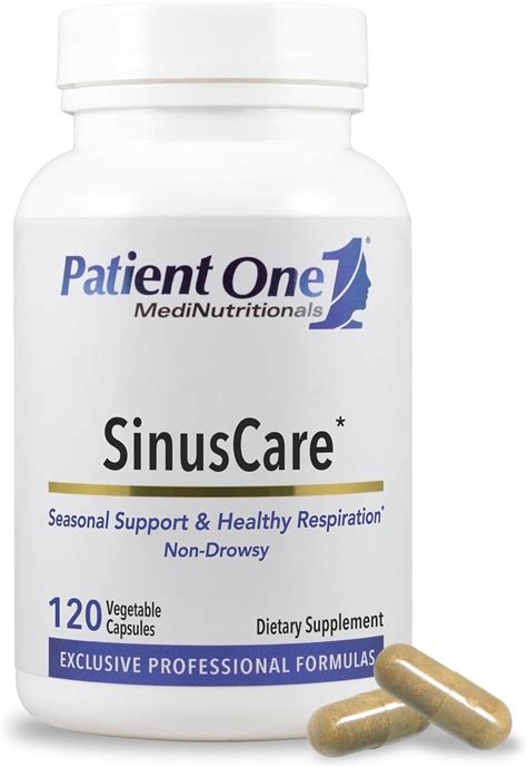 Patient One SinusCare | Supplement to Support Healthy Sinus, Nasal, Lung and Respiratory ...