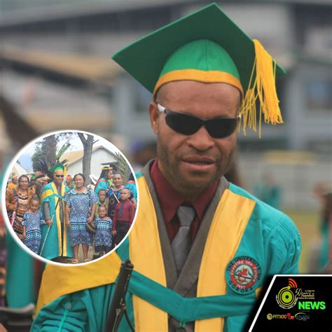 VISUALLY IMPAIRED FIRST IN PNG TO GRADUATE WITH HONORS DEGREE IN SPECIAL & INCLUSIVE EDUCATION ...