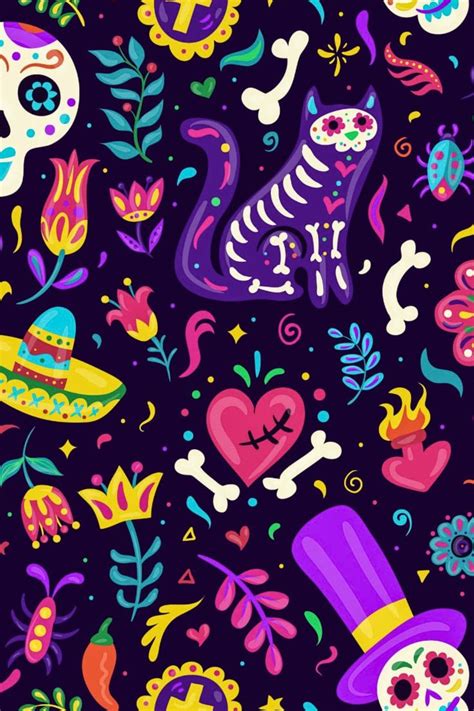 Pin by Shelley Miller on Skull Addict | Halloween wallpaper cute ...