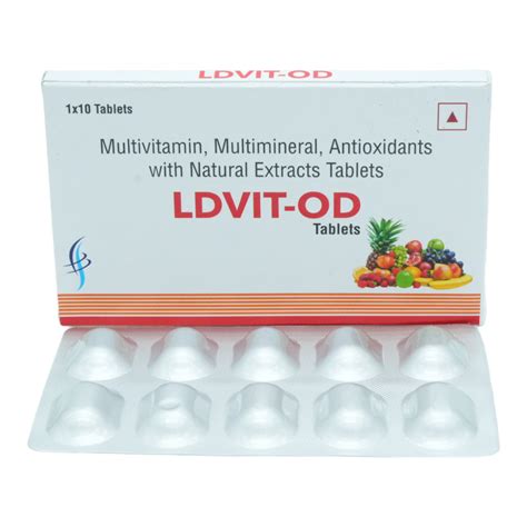 Buy Ldvit-OD Tablet | 19 Minutes Delivery | Apollo Pharmacy