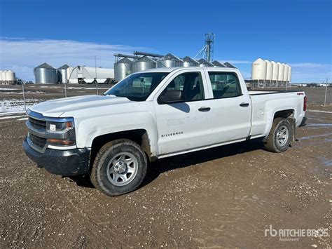 2018 Chevrolet Silverado 1500 4x4 Crew Cab Ute | Ritchie Bros. Auctioneers