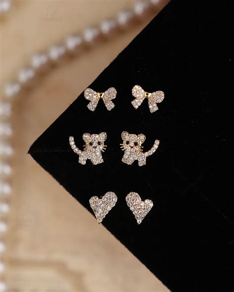 Luca Fashionable Earrings Combo – Krishaz Wholesale