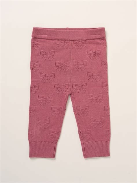 Buy Rock-A-Bye Baby Boutique Pink Baby Knit Cardigan and Leggings Set ...