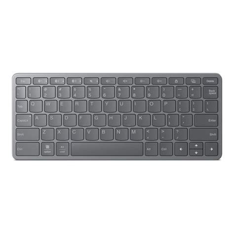 Clavier Sans Fil Multi-device Usb-c + Bluetooth Azerty Français Gris - BUT