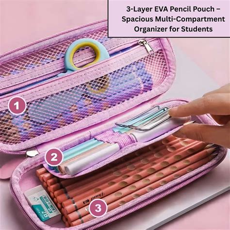 Flipkart.com | TRIOZNA ICE RPINK-01 Ice Cream Art EVA Pencil Box - Pouch