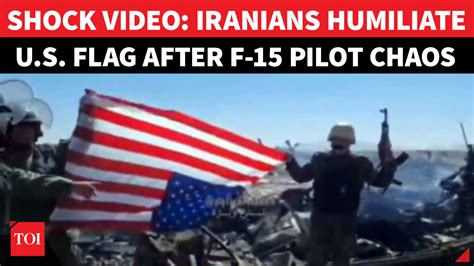 'You'll be overthrown just like your flag': Iranians mock Trump at F-15 ...